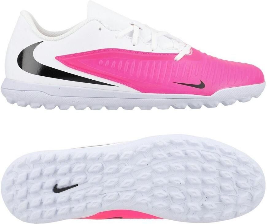 Nike Phantom 6 Club Low Cut TF Breakout Roze Wit Zwart