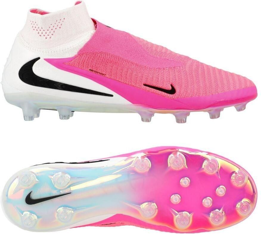 Nike Phantom 6 Elite High Cut AG-PRO Breakout Roze Wit Zwart