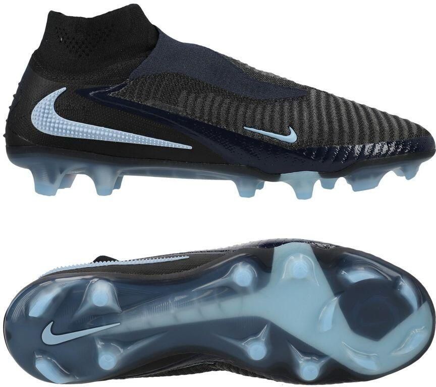 Nike Phantom 6 Elite High Cut FG Shadow Zwart Blauw