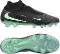 Nike Phantom 6 Elite High Cut FG Shadow Zwart Illusion Green - Zwart