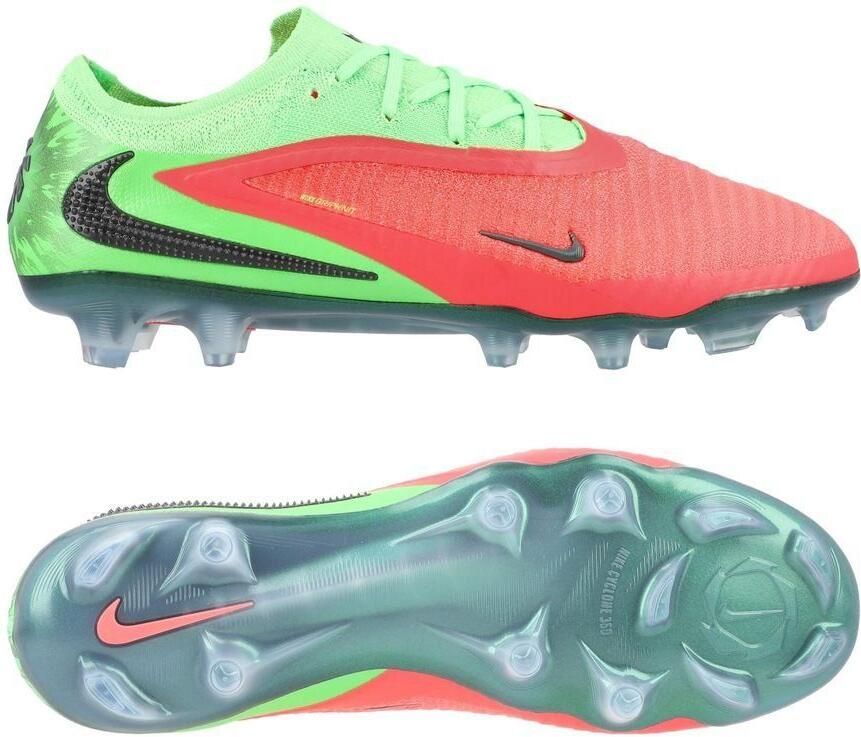 Nike Phantom 6 Elite Low Cut FG Erling Haaland Personal Edition Roze Zwart Groen