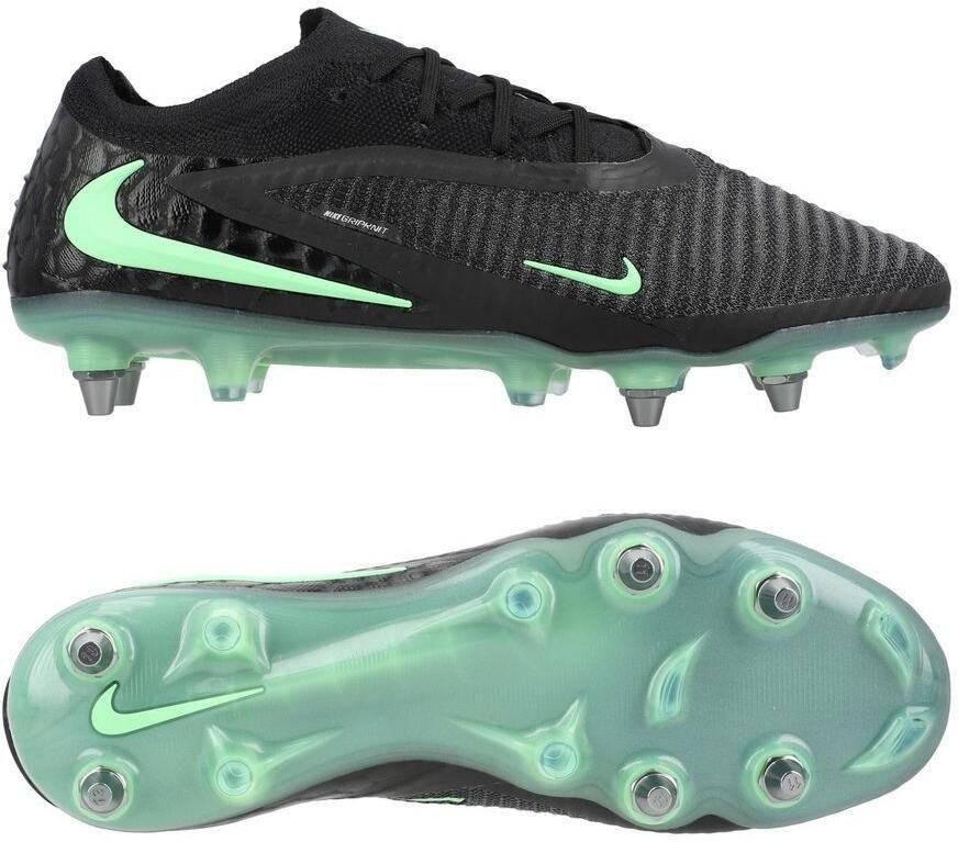 Nike Phantom 6 Elite Low Cut SG-PRO Shadow Zwart Illusion Green