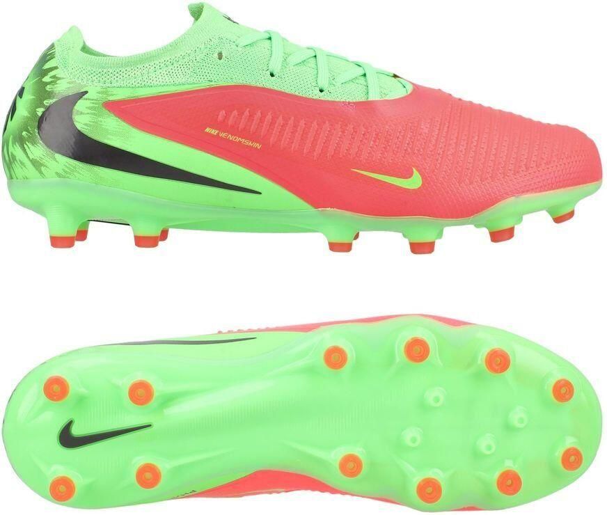 Nike Phantom 6 Pro Low Cut AG-PRO Erling Haaland Personal Edition Roze Zwart Groen