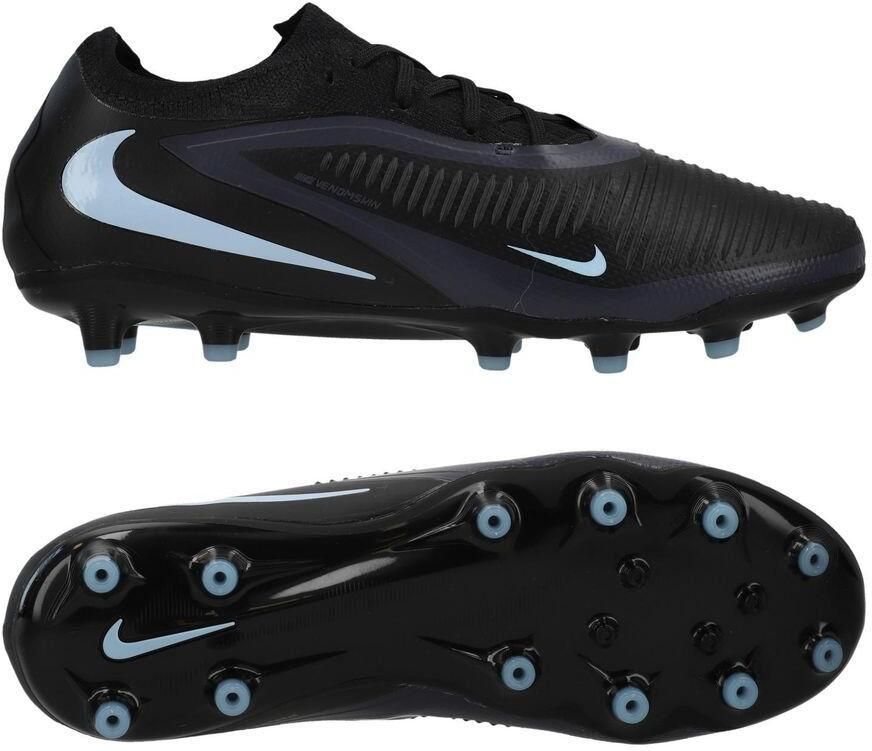 Nike Phantom 6 Pro Low Cut AG-PRO Shadow Zwart Blauw