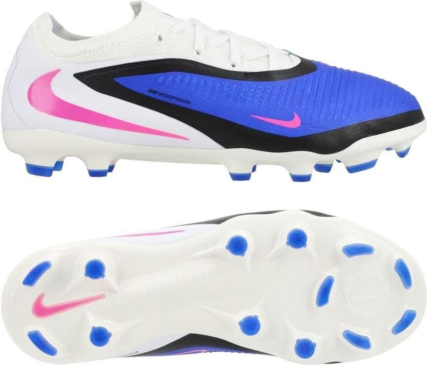 Nike Phantom 6 Pro Low Cut MG Attack Racer Blue Roze Wit Kids