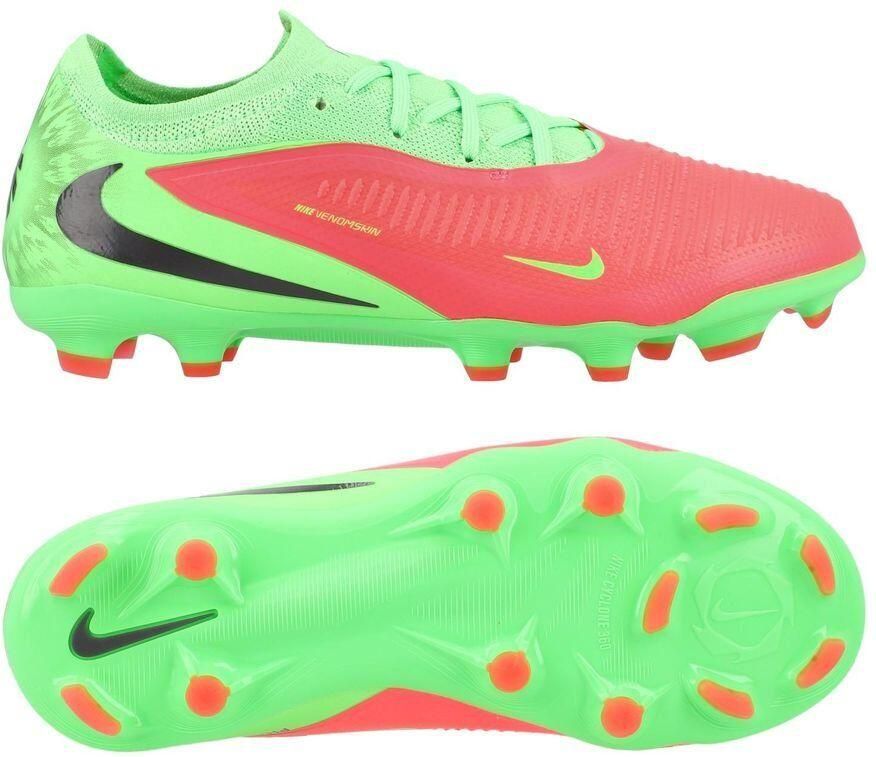 Nike Phantom 6 Pro Low Cut MG Erling Haaland Personal Edition Roze Zwart Groen Kids