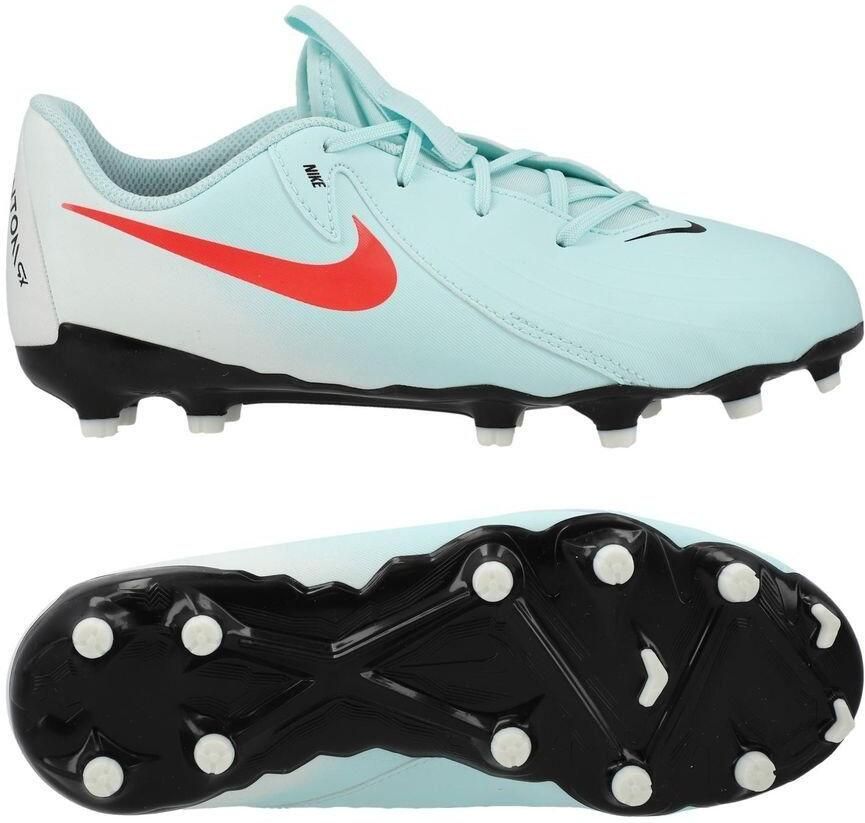 Nike Phantom GX II Academy MG Mad Energy Groen Atomic Red Rood Kids