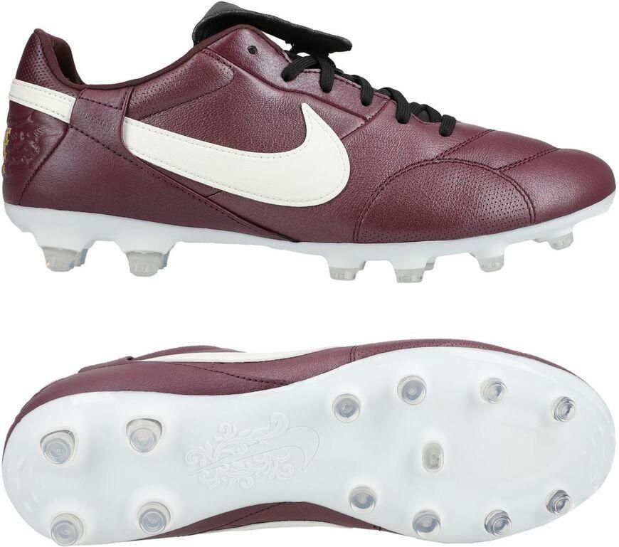 Nike Premier III FG Bordeaux Wit Zwart