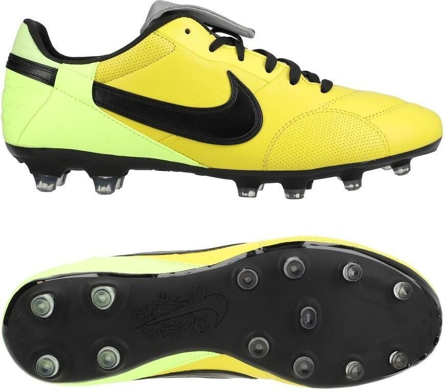 Nike Premier III FG Levendig geel Neon Zwart
