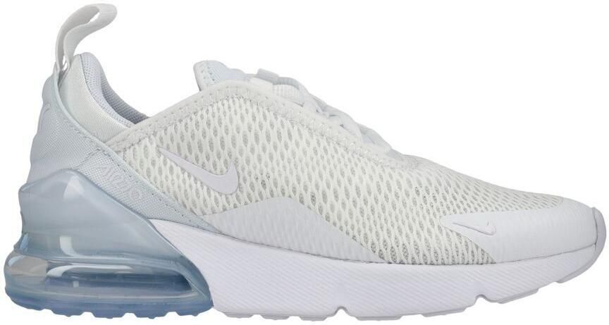 Nike Air Max 270 Kinderen White Metallic Silver White Kind