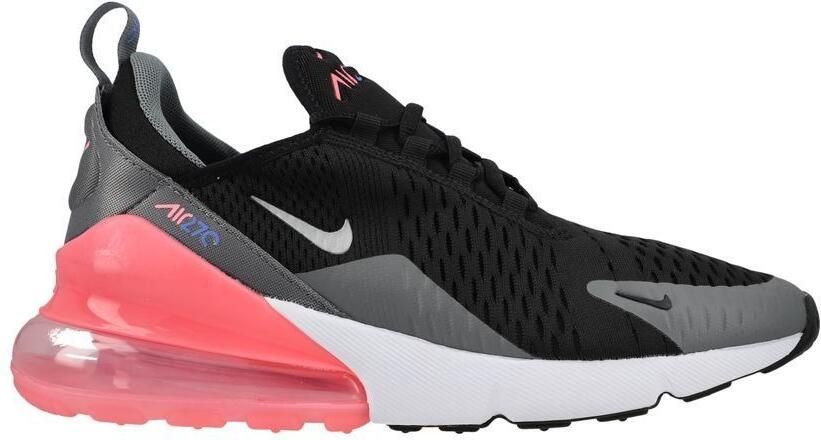 Nike Air Max 270 Junior Black Smoke Grey Sunset Pulse Metallic Silver Kind