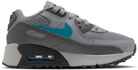 Nike Sneakers Air Max 90 Mesh Grijs Blauw Grijs Little Kids