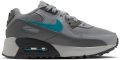 Nike Sneakers Air Max 90 Mesh Grijs Blauw Grijs Little Kids - Zwart