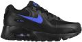 Nike Sneakers Air Max 90 Mesh Zwart Blauw Little Kids - Zwart