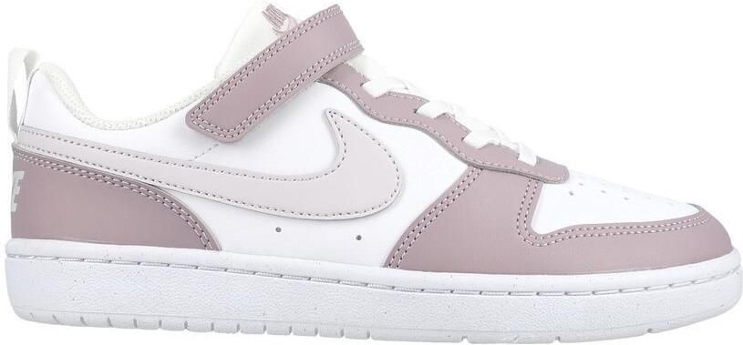 Nike Sneakers Court Borough Laag Recraft Wit Paars Little Kids