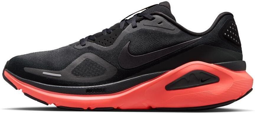 Nike Structure 26 Hardloopschoenen zwart bright crimson - Foto 2