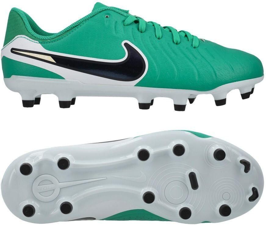 Nike Tiempo Legend 10 Academy MG Fear Nothing Groen Donkere obsidiaan Kids