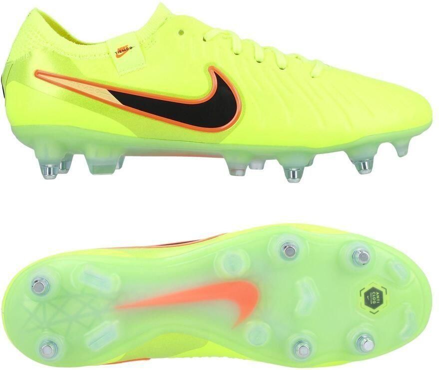 Nike Tiempo Legend 10 Elite SG-PRO Anti-Clog Max Voltage Neon Zwart