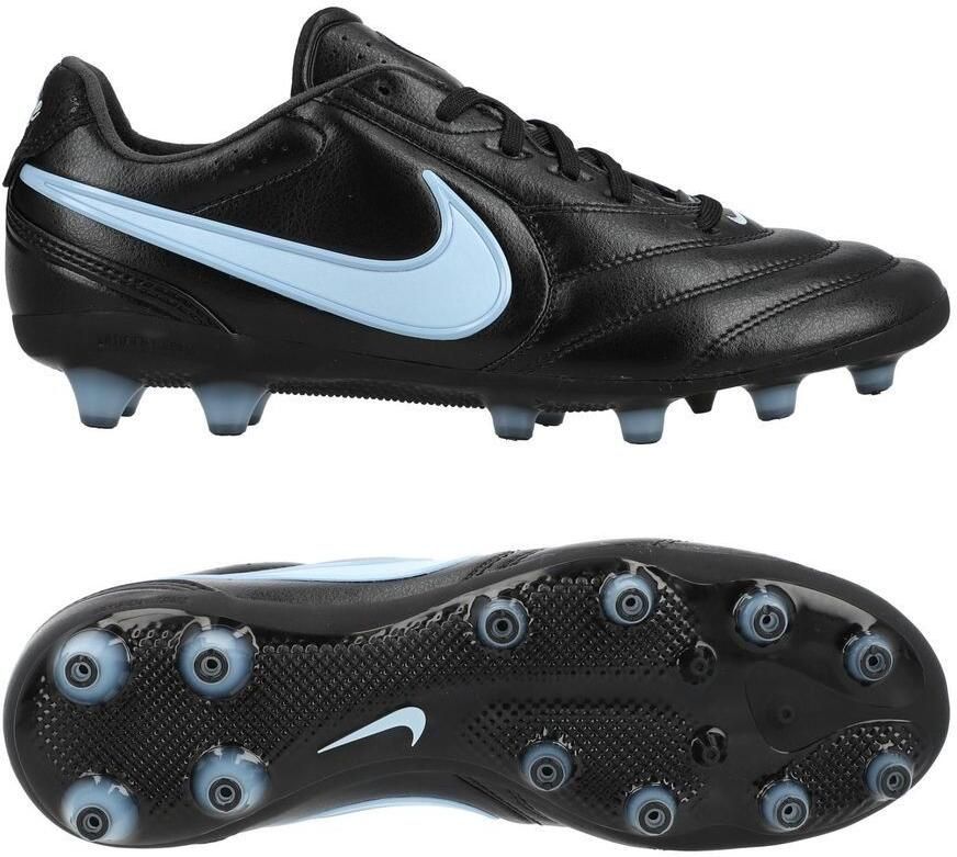 Nike Tiempo Ligera Pro AG Shadow Zwart Navy Blauw