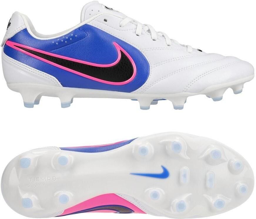 Nike low top voetbalschoenen (stevige ondergrond) Tiempo Ligera Pro Wit- Heren Wit