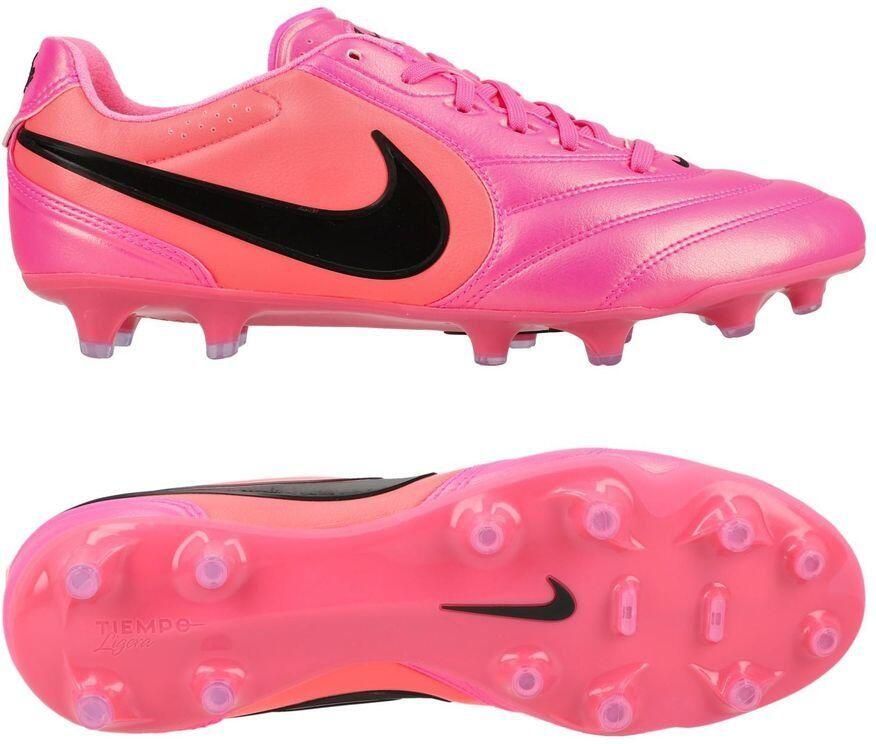 Nike Tiempo Ligera Pro FG Breakout Roze Zwart