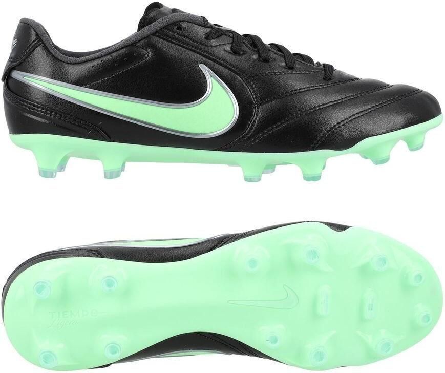 Nike Tiempo Ligera Pro FG Shadow Zwart Illusion Green