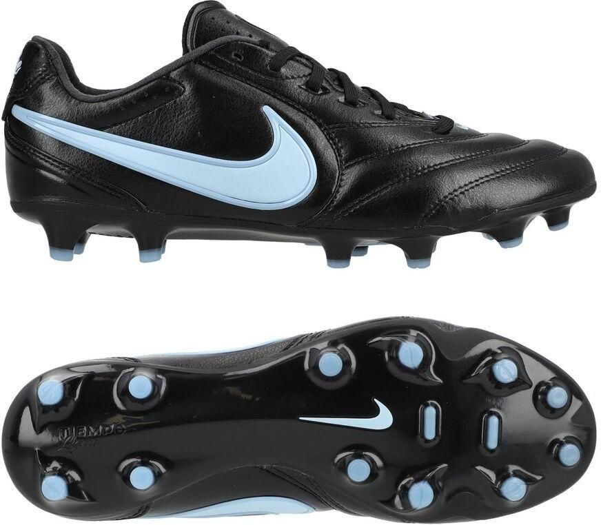 Nike Tiempo Ligera Pro FG Shadow Zwart Navy Blauw