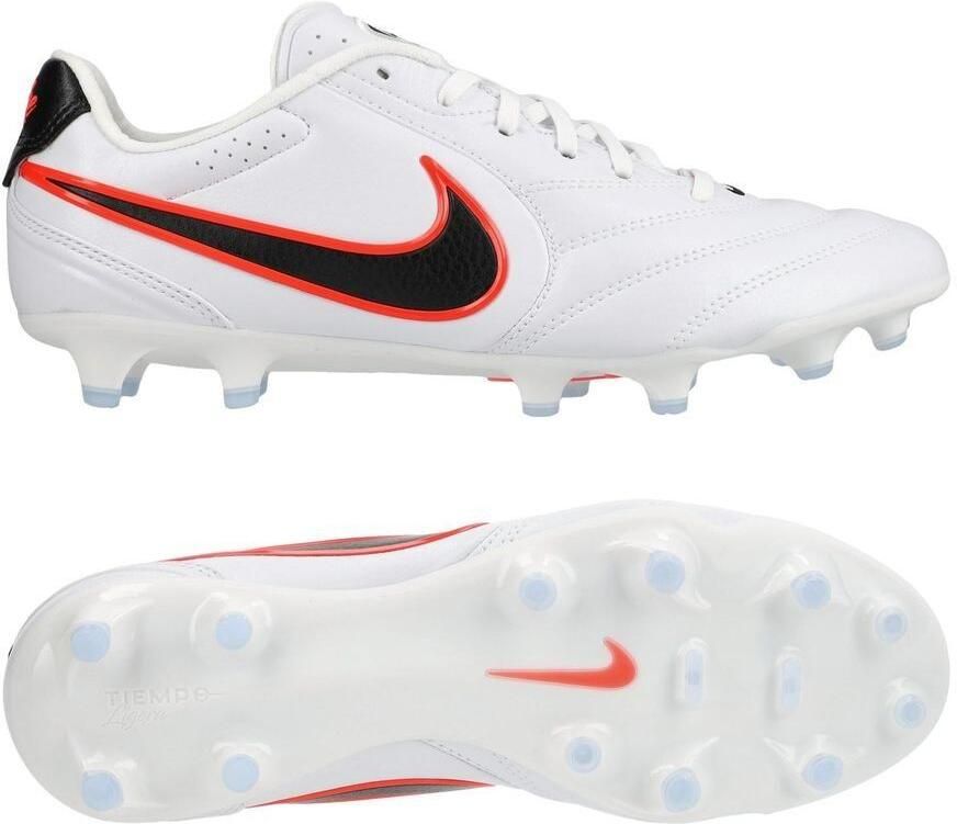 Nike Tiempo Ligera Pro FG Wit Zwart Rood