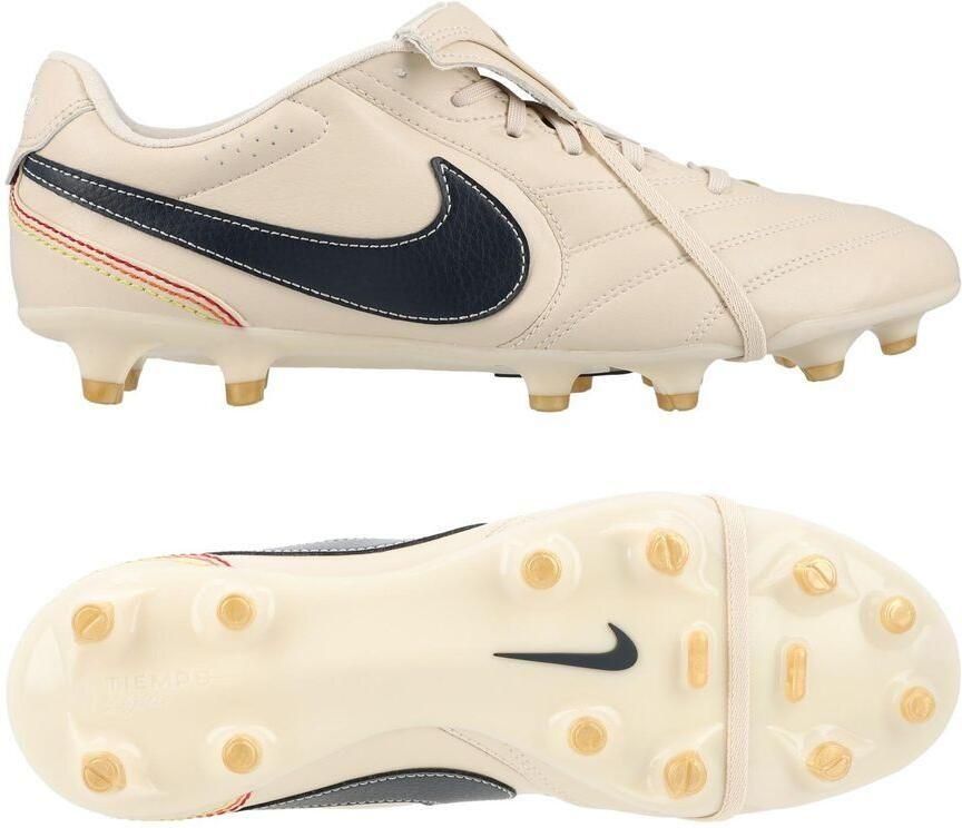 Nike Tiempo Ligera Pro Fold-over Tongue FG R10 Parelwit Donkere obsidiaan LIMITED EDITION