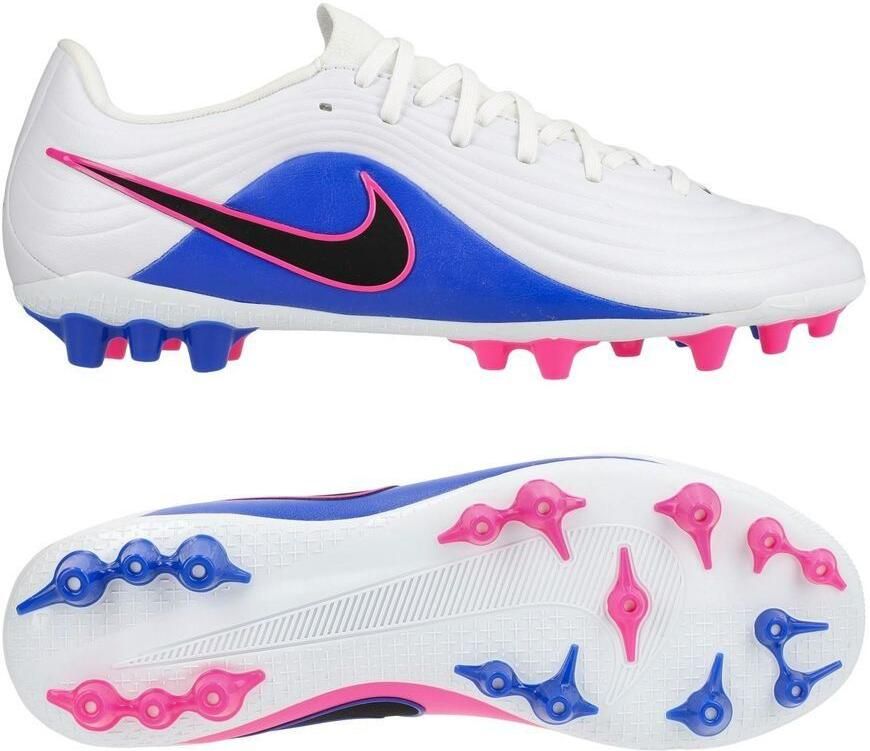 Nike Tiempo Maestro Academy AG Attack Wit Zwart Racer Blue Roze