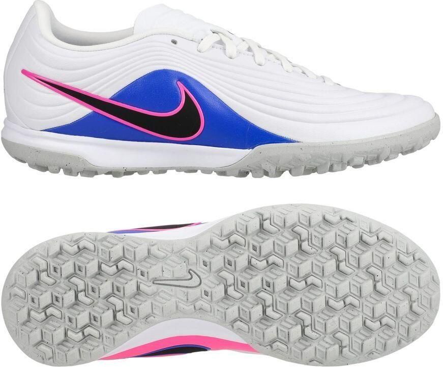 Nike Tiempo Maestro Academy TF Attack Wit Zwart Racer Blue Roze
