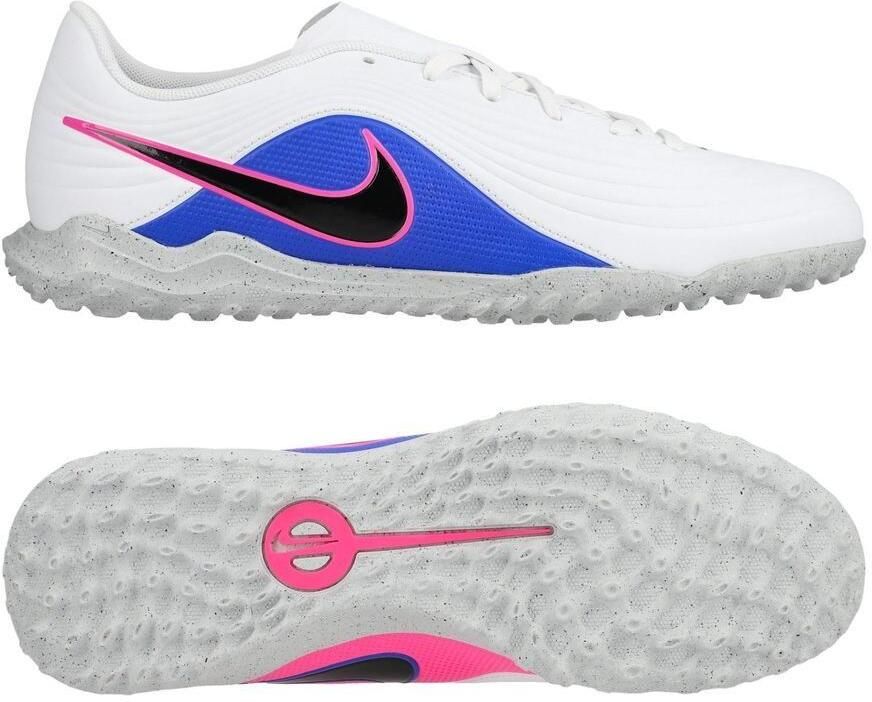 Nike Tiempo Maestro Club TF Attack Wit Zwart Racer Blue Roze