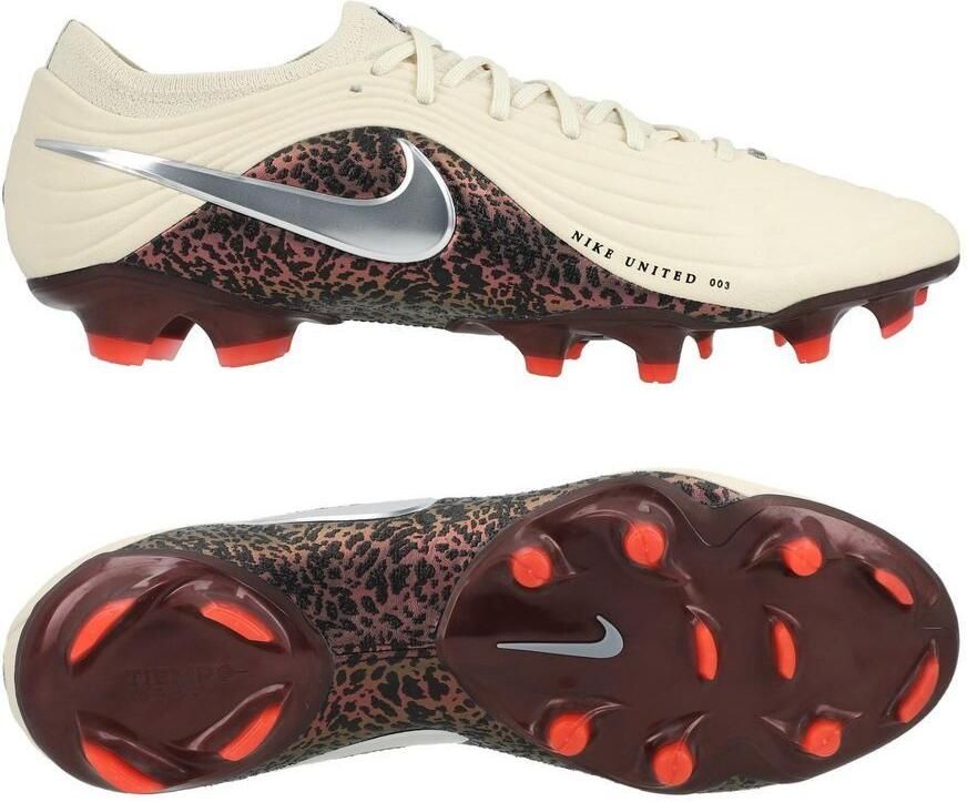 Nike Tiempo Maestro Elite FG United Grijs Zilver Bordeaux