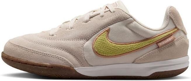 Nike Tiempo Streetgato PRM IC Wit Geel Maandeeltje Kids