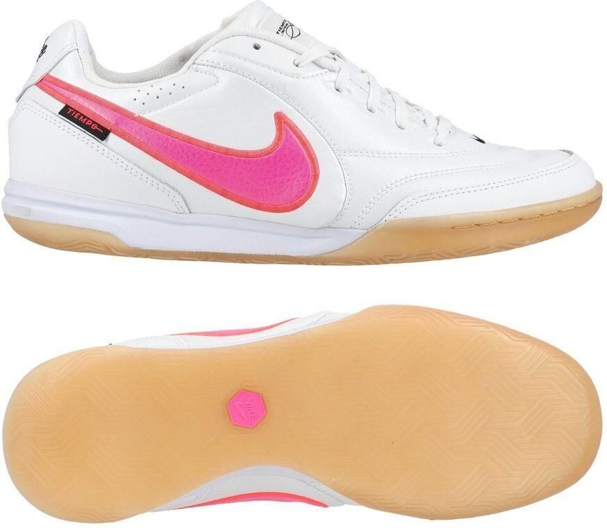 Nike Tiempo Streetgato PRM IC Wit Roze Zwart