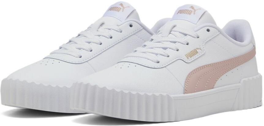 PUMA Carina 3.0 Dames Sneakers White-Rose Quartz- Gold