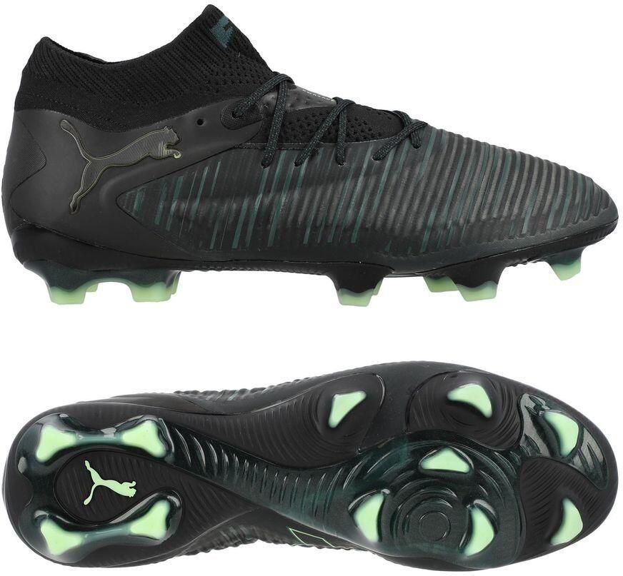 PUMA Future 8 Ultimate FG Eclipse Zwart Groen Green Terrain - Foto 3