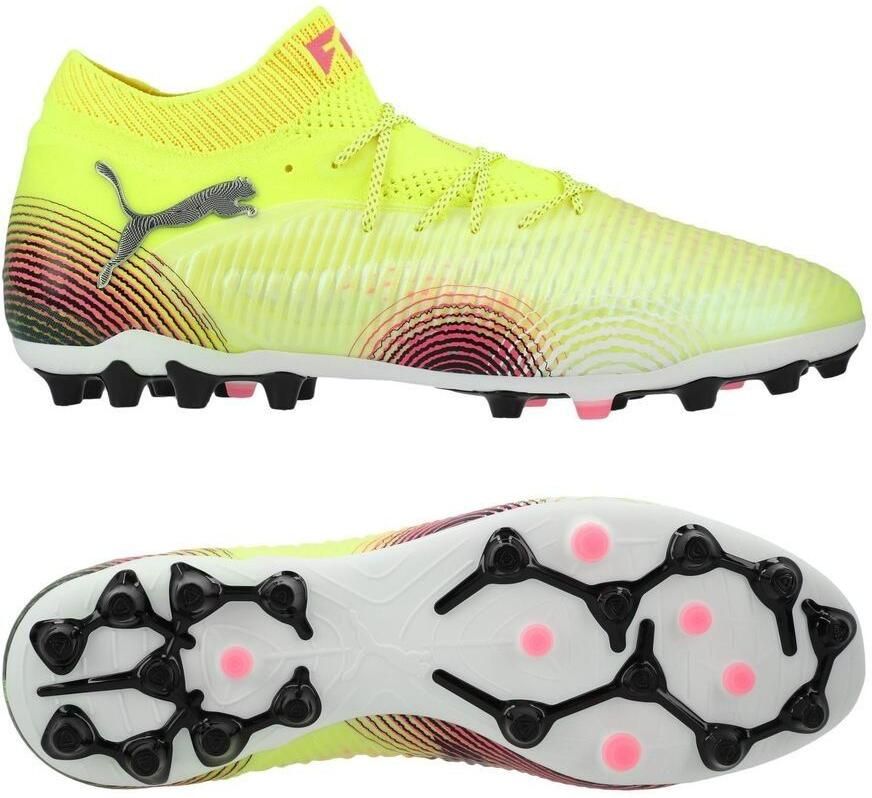 PUMA Future 8 Ultimate MG Audacity Geel Zwart Door de zon getroffen