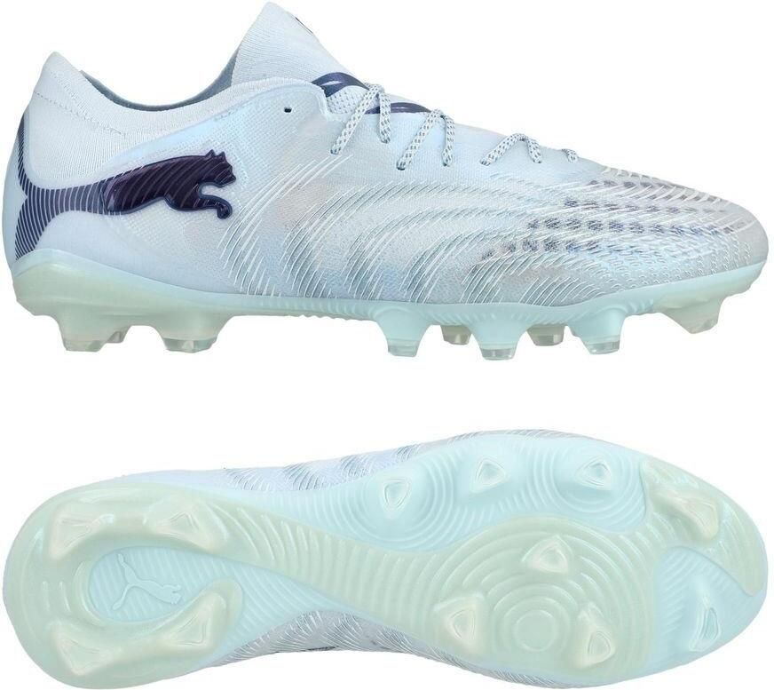 PUMA Future 9 Fusion Low Cut FG AG Dreamrush Ijsblauw Blue Jewel