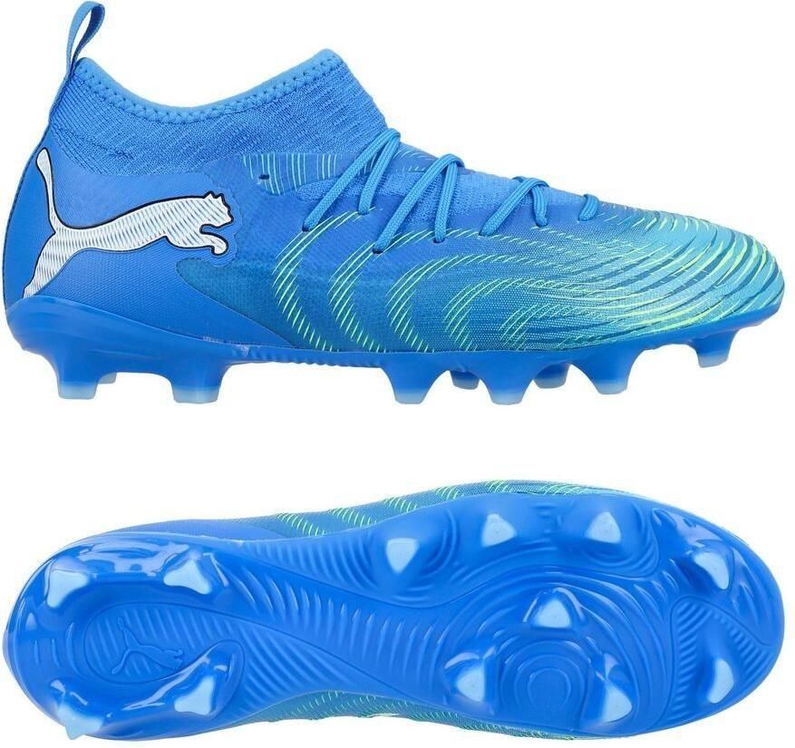 PUMA FUTURE 9 MATCH FG AG Jr Unisex Sportschoenen Ultra Blue- White-Luminous Blue- Black - Foto 3