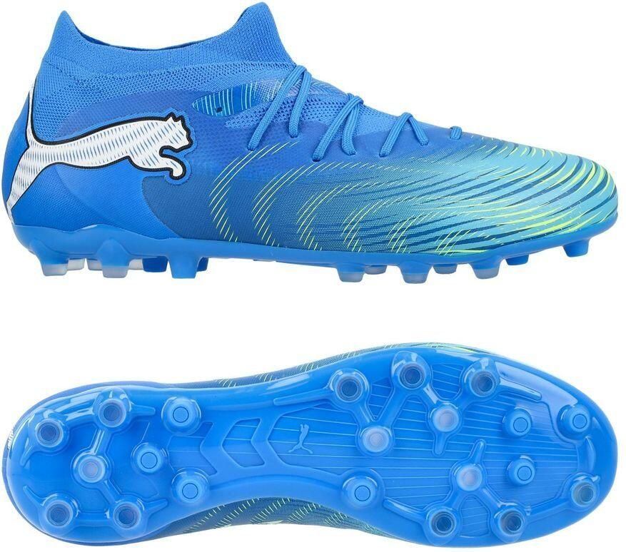 PUMA Future 9 Match Mg Voetbalschoenen Blauw - Foto 2