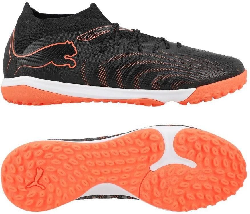 PUMA Future 9 Match TT Eclipse Zwart Gloeiend rood Strong Gray
