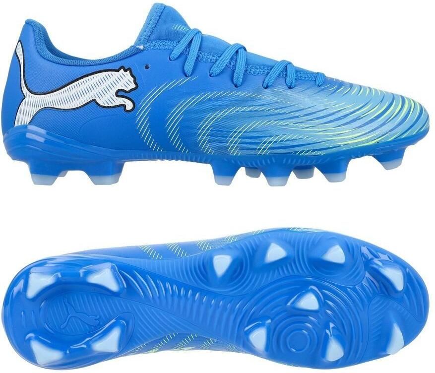 PUMA FUTURE 9 PLAY FG AG Unisex Sportschoenen Ultra Blue- White-Luminous Blue- Black - Foto 2