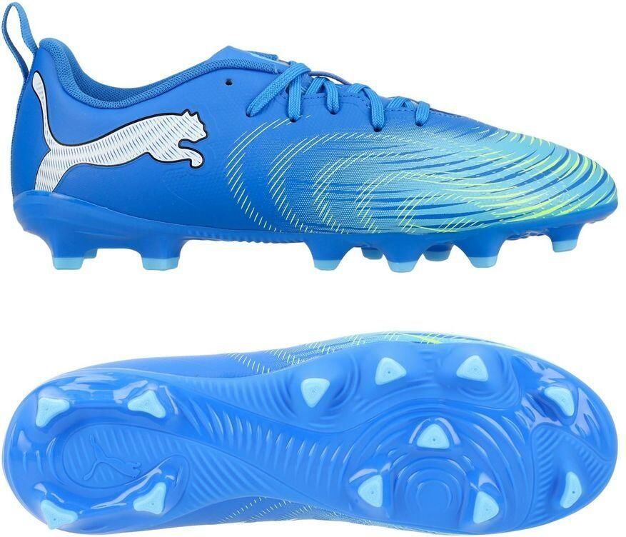 PUMA FUTURE 9 PLAY FG AG Jr Unisex Sportschoenen Ultra Blue- White-Luminous Blue- Black - Foto 2