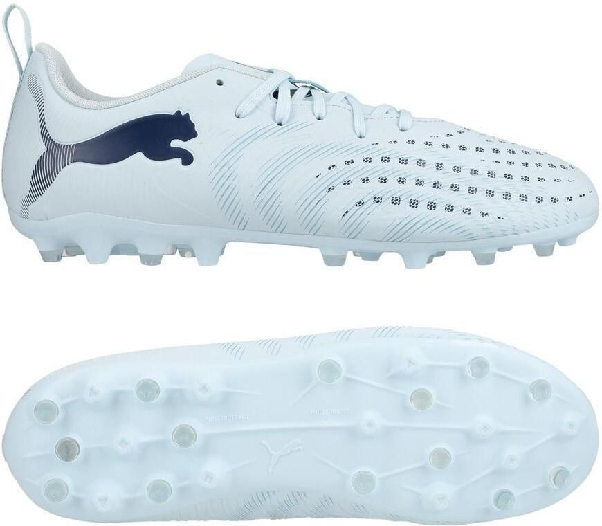 PUMA Future 9 Play Mg Junioren Voetbalschoenen Blauw 1 2 Kinderen - Foto 2