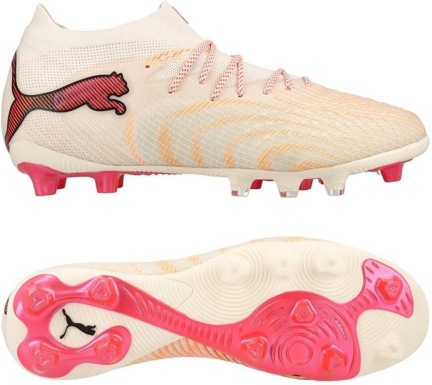 PUMA Future 9 Ultimate AG The Arrival Amangaan met suiker Wit Ultra Red Zwart Dames