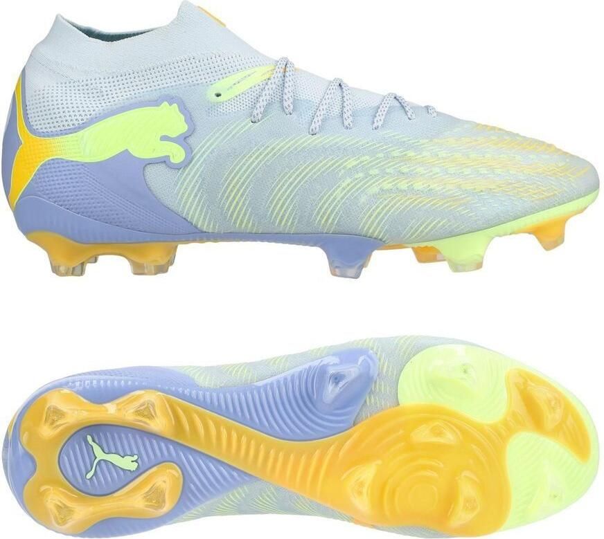 PUMA Future 9 Ultimate FG Light Up Groen Ijsblauw Intense lavendel Dames
