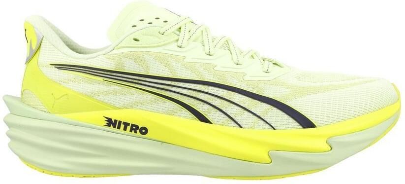 PUMA Hardloopschoenen Deviate Nitro 4 Groen Geel - Foto 2