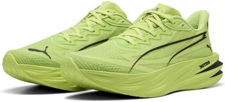 PUMA Hardloopschoenen Deviate Pure Nitro Sunny Lime Zwart - Foto 2