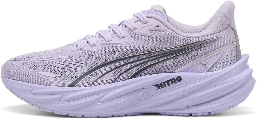 PUMA Hardloopschoenen Velocity Nitro 5 Paars Zilver Dames - Foto 2
